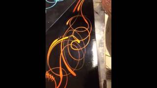 Scroll pinstriping [upl. by Arianna]