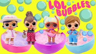 LOL Surprise Bubble Surprise Dolls Crafts for Kids [upl. by Quin]