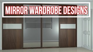 TOP 40 MIRROR WARDROBE DOORS DESIGNS THAT ARE AMAZING 2020 HD [upl. by Garik]