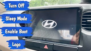 Android Car Stereo How to turn off Sleep mode to see Boot Logo [upl. by Redmer]