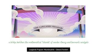 LTSI  Langlands Program [upl. by Deloris]