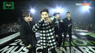 iKON  Melon Music Awards Red CarpetintroMy typeRhythm taBest New Artist  20151107 [upl. by Neiman870]