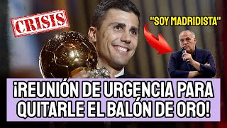 ÚLTIMA HORA UEFA Y FRANCE FOOTBALL MEDITAN QUITARLE BALÓN DE ORO A RODRI POR UN TEMA DE FAIR PLAY [upl. by Akkahs]