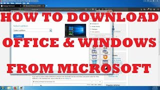 How to Download Office and Windows ISOs from Microsoft for FREE [upl. by Aletse]