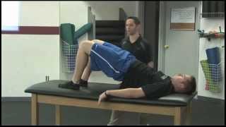 Advanced Glute Bridge Exercises  Functional Stability Training  Reinold and Cressey [upl. by Jeannine]