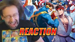 MAX REACTS Marvel Vs Capcom COLLECTION  MVC2 IS BACK [upl. by Thorncombe]