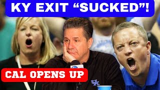 KY EXIT quotSUCKEDquot FOR CAL KENTUCKY BASKETBALL TENNESSEE BASKETBALL ARKANSAS BASKETBALL CALIPARI [upl. by Alger]