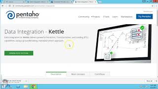 pentaho kettle PDI 8 data integration install tutorial  part 1 [upl. by Curran]