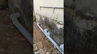 plumbing and drainage pipe work shorts yt ytshortsindia plumbing drainage [upl. by Minoru361]