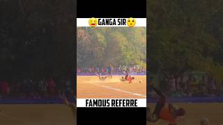 Famous referre ganga sir trending shorts football [upl. by Relyk]