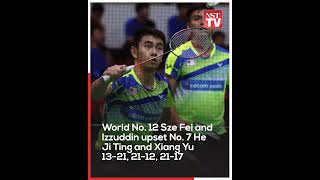 Sze FeiIzzuddin crowned China Open champions [upl. by Bonns385]