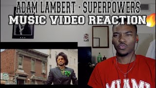 Adam Lambert  Superpower Official Music Video  REACTION [upl. by Nnairac]