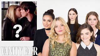 Pretty Little Liars Cast Guesses Who’s Kissing Who on Their Show  Vanity Fair [upl. by Dirfliw471]