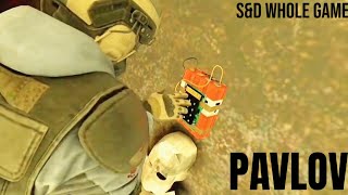 Pavlov Shack Search and Destroy 💥 Full game full of intense action 🪖 [upl. by Airdnax866]