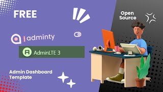 Admin Dashboard Template PART 2 AdminLTE 3 amp Adminty [upl. by Albertina]