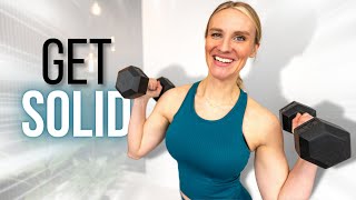 45minute FULL BODY Strength Training [upl. by Nagem]