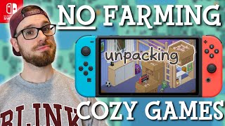 12 NON FARMING Cozy Games On Nintendo Switch WORTH GETTING [upl. by Kirstyn]