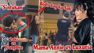 Lanzeta vs Sak Maestro vs MAMA Annie  Zaki at YoungOne nagkainitan  Luxuria vs Mama Annie sa PSP [upl. by Nac]