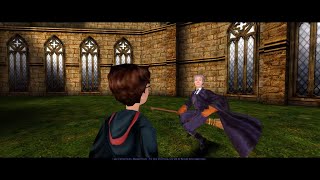 December 3rd Lets Play Harry Potter and the Philosophers Stone PC  Flying Lesson [upl. by Eimrots]