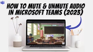 How To Mute amp Unmute Audio in Microsoft Teams ✅ [upl. by Etireugram]