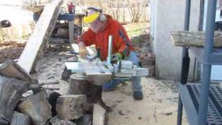 DIY Learning how to use an Granberg Alaskan Sawmill [upl. by Gawen125]