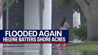 Shore Acres floods again during Hurricane Helene [upl. by Yblocaj707]