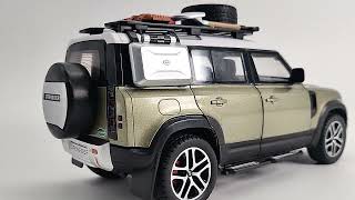 New 2024 Land Rover Defender 110  Iconic British offroad SUV  Miniature [upl. by Latsyek]