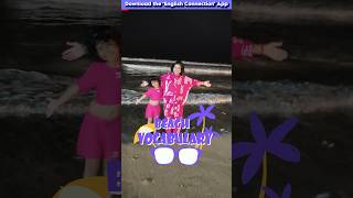 Beach ⛱ Related Vocabulary  Kids English Practice  Adi Keshari Connection shorts [upl. by Kalil518]