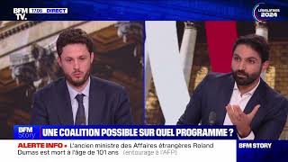 « La priorité est de sortir le pays de la tension sociale extrême »  Alexandre Ouizille sur BFM TV [upl. by Anoet]