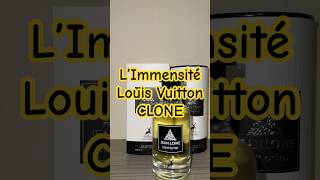 Jean Lowe Immortal L’Immensité Louis Vuitton CLONE louisvuitton maisonalhambra fragrance [upl. by Ihpen836]