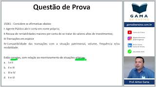 QUESTÃO 15061  PLDFT CPA10 CPA20 CEA AI ANCORD [upl. by Faucher]