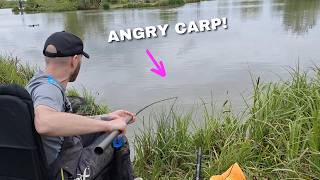 Gurus A Class Margin Pole vs Angry Carp [upl. by Lindon]