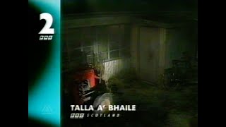 BBC 2 Scotland Talla a’Bhaile Slide 8th January 1992 [upl. by Anelle968]