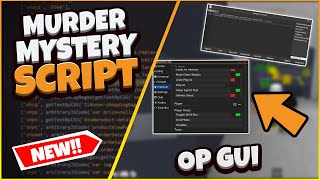 NEW Murder Mystery 2 Script GUI AutoFarm Silent Aim  More Pastebin 2022 [upl. by Cigam222]