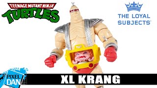 I Added Another Krang The Loyal Subjects XL Krang Ninja Turtles Review [upl. by Fellows87]