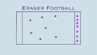 PE Games  Eraser Football [upl. by Tteirrah]