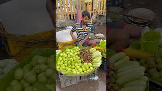 Amazing Indian Cucumber  Fruit Cutting Skills shorts [upl. by Salohcim]