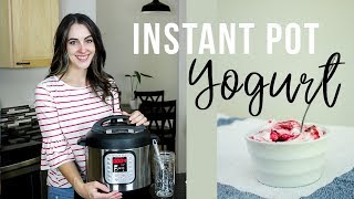 EASIEST How To Make Yogurt In The Instant Pot [upl. by Reitman684]