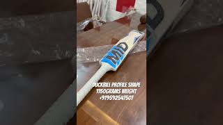 Duckbill profile shape  9592547507  duckbillprofilebat cricket [upl. by Eixor]