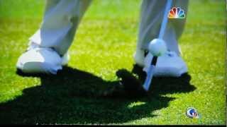 Tiger Woods 81Yd Wedge SloMo [upl. by Nehgaem607]