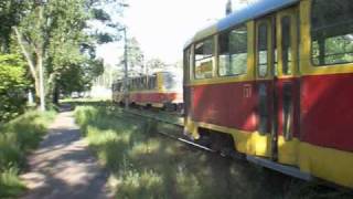 Die Straßenbahn in Kiew  Трамвай у Києві 2026072010 [upl. by Hubie]