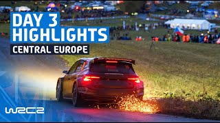 WRC2 Day 3 Highlights  WRC Central European Rally 2023 [upl. by Iridissa]