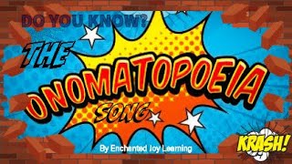 The Greatest Onomatopoeia Song The best way to learn onomatopoeias are at play dates [upl. by Hanzelin]