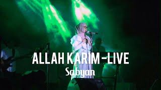 ALLAH KARIM  SABYAN LIVE ON STAGE [upl. by Bryana]