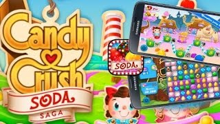 Candy Crush Soda Saga  Android IOS iPad iPhone App Gameplay Review HD 01 ★ Lets Play [upl. by Rehsa874]