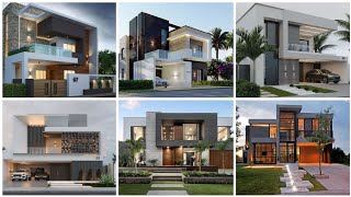 Top 50 House Front Elevation Designs [upl. by Aliac]