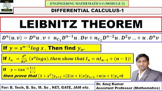 Leibnitz Theorem  Leibnitz Theorem Engineering Mathematics  Leibnitz Theorem yn0 [upl. by Autum]