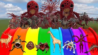 Long Slide Game With All New Zoochosis Mutants  in Garrys Mod  2 [upl. by Erlewine501]