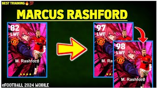 MARCUS RASHFORD  Blue Lock Rashford Max Training😱  Rashford Efootball  Efootball 2024 Mobile [upl. by Lzeil]