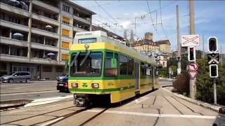 Strassenbahn Neuchâtel  Impressionen Sommer 2010 [upl. by Gardia49]